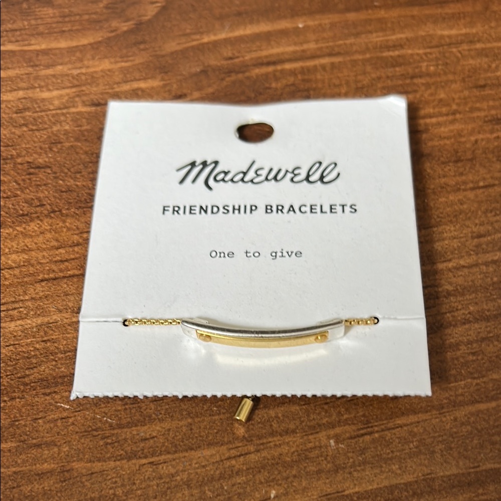 Madewell Gold Friendship Bracelet